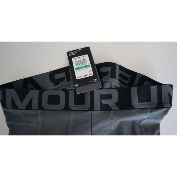 Under Armour 1370663 012 Men's Sz L Gray Heatgear Vent Baselayer Leggings $60 - Picture 7 of 10